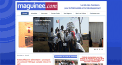 Desktop Screenshot of maguinee.com