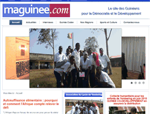 Tablet Screenshot of maguinee.com